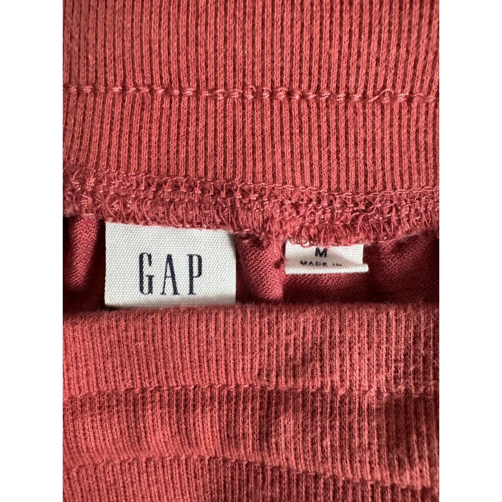 Gap Women's 100% Cotton Utility Drawstring Shorts Rose Pink Size Medium - Picture 3 of 8